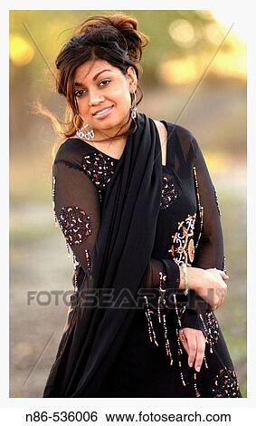 Stock Photograph - Indian girl. Fotosearch