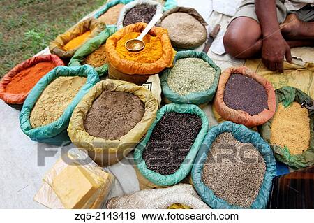 Indian spices turmeric, red chilly and black pepper. Ashavihar tribal market, Bokaro, Jharkhand, India. View Large Photo Image Stock Photo - Indian spices turmeric, red chilly and black pepper. Ashavihar tribal market, Bokaro, Jharkhand, India.. Fotosearch
