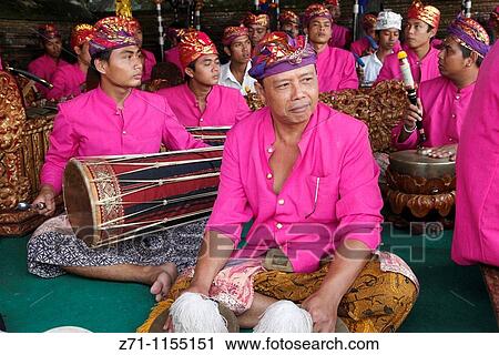 Indonesia, Bali, Mas, temple festival, gamelan musicians, odalan, Kuningan holiday, View Large Photo Image Stock Image - Indonesia, Bali, Mas, temple festival, gamelan musicians, odalan, Kuningan holiday,. Fotosearch