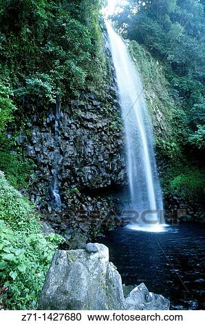 Indonesia, Sumatra, waterfall, View Large Photo Image Stock Image - Indonesia, Sumatra, waterfall,. Fotosearch