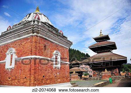 Indreshwar Mahadev Hindu temple, Panauti, Kathmandu Valley, Nepal View Large Photo Image Stock Photo - Indreshwar Mahadev Hindu temple, Panauti, Kathmandu Valley, Nepal. Fotosearch