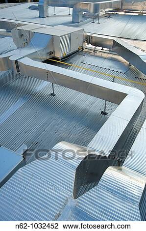 Industrial air conditioner equipment View Large Photo Image Stock Image - Industrial air conditioner equipment. Fotosearch