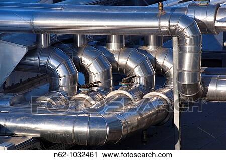 Industrial air conditioner equipment View Large Photo Image Stock Image - Industrial air conditioner equipment. Fotosearch