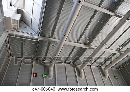 Industrial building View Large Photo Image Stock Image - Industrial building. Fotosearch