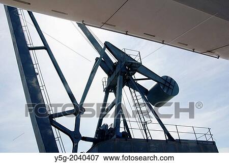 industrial crane in the port of Ancona, Italy View Large Photo Image Stock Photo - industrial crane in the port of Ancona, Italy. Fotosearch