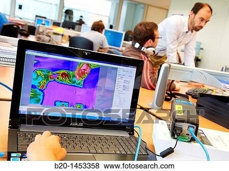 Infra-red search and track, digital TV and multimedia services, Vicomtech-IK4 Visual Interaction and Communication Technologies Centre, applied research centre for Interactive Computer Graphics and Multimedia, San Sebastian Technology Park View Large Photo Image Stock Photo - Infra-red search and track, digital TV and multimedia services, Vicomtech-IK4 Visual Interaction and Communication Technologies Centre, applied research centre for Interactive Computer Graphics and Multimedia, San Sebastian Technology Park. Fotosearch