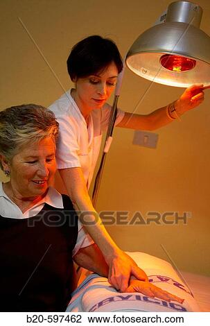 Infrared light, Rehabilitation. Hospital de Zumarraga, Gipuzkoa, Euskadi, Spain View Large Photo Image Stock Image - Infrared light, Rehabilitation. Hospital de Zumarraga, Gipuzkoa, Euskadi, Spain. Fotosearch