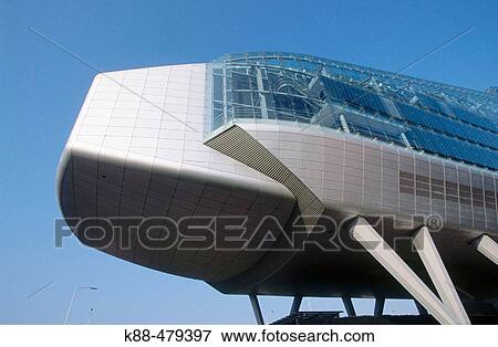 Ing Bank Kopf Buro Gebaude Amsterdam Niederlande Stock Foto