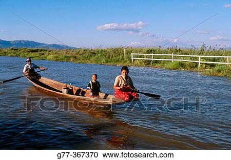 Inle Lake. Shan State. Myanmar. View Large Photo Image Stock Image - Inle Lake. Shan State. Myanmar.. Fotosearch
