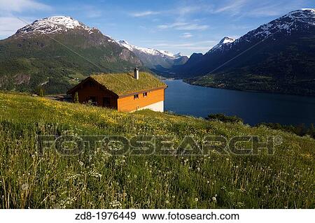 Innvik fjord in norway. View Large Photo Image Stock Photo - Innvik fjord in norway.. Fotosearch