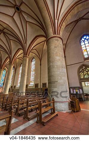 Inside the historic St Felizitas cathedral in Luedinghausen, North Rhine-Westphalia, Germany, Europe View Large Photo Image Stock Photography - Inside the historic St Felizitas cathedral in Luedinghausen, North Rhine-Westphalia, Germany, Europe. Fotosearch