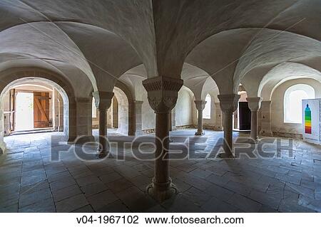 Inside the medieval monastery of Lippoldsberg, Hesse, Germany, Europe View Large Photo Image Stock Image - Inside the medieval monastery of Lippoldsberg, Hesse, Germany, Europe. Fotosearch