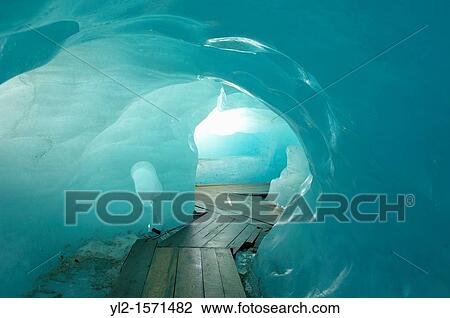 Inside the Rhone Glacier - The start of the Rhone River - Switzerland View Large Photo Image Stock Image - Inside the Rhone Glacier - The start of the Rhone River - Switzerland. Fotosearch