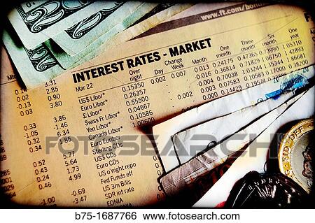 Interest rates View Large Photo Image Stock Photograph - Interest rates. Fotosearch