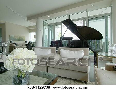 Stock Photo - interior at Millenium Water, Vancouver, BC, Canada. Fotosearch