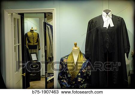 Stock Image - interior of a classic tailoring bussines. Fotosearch