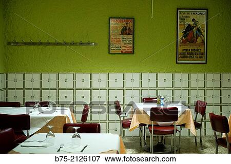 Interior of a typical bar-restaurant in Granada. Province of Granada, Andalucia, Spain View Large Photo Image Stock Photo - Interior of a typical bar-restaurant in Granada. Province of Granada, Andalucia, Spain. Fotosearch
