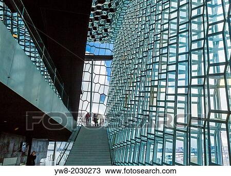 Interior of Harpa Concert Hall and Conference Center, Reykjavik, Iceland. View Large Photo Image Stock Image - Interior of Harpa Concert Hall and Conference Center, Reykjavik, Iceland.. Fotosearch