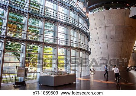 Interior of National Art Center, Tokyo, Japan View Large Photo Image Stock Photo - Interior of National Art Center, Tokyo, Japan. Fotosearch