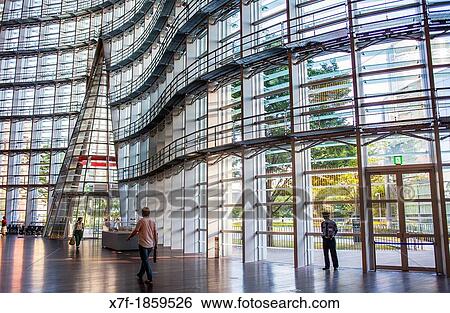 Interior of National Art Center, Tokyo, Japan View Large Photo Image Stock Photograph - Interior of National Art Center, Tokyo, Japan. Fotosearch