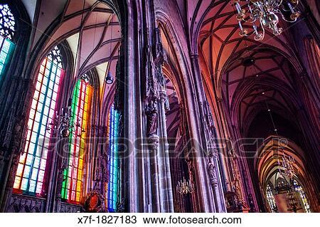 Interior of St Stephen's Cathedral, Vienna, Austria, Europe View Large Photo Image Stock Image - Interior of St Stephen's Cathedral, Vienna, Austria, Europe. Fotosearch