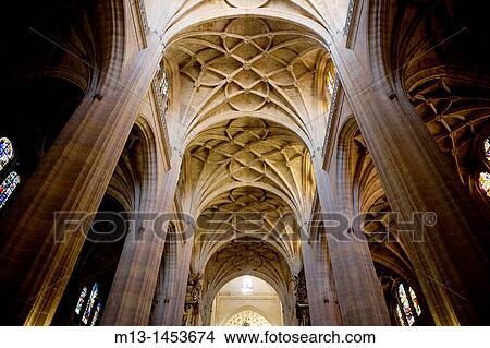Picture - Interior of the Cathedral of Segovia. Fotosearch