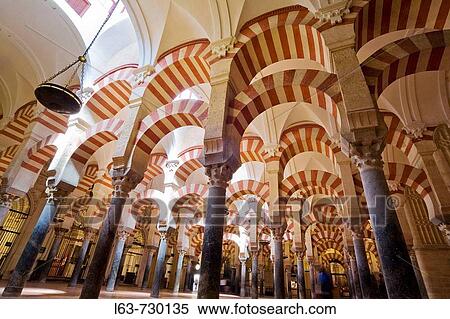 Interior of the Great Mosque, Cordoba. Andalusia, Spain View Large Photo Image Stock Photography - Interior of the Great Mosque, Cordoba. Andalusia, Spain. Fotosearch