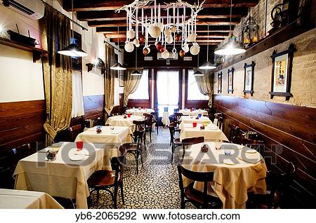 Interior of the Osteria di Santa Marina, Venice, Italy. View Large Photo Image Stock Image - Interior of the Osteria di Santa Marina, Venice, Italy.. Fotosearch