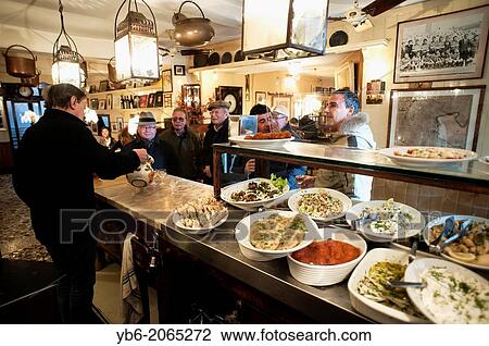 Interior of the Trattoria Ca? d? Oro? Alla Vedova?, Venice, Italy. View Large Photo Image Stock Image - Interior of the Trattoria Ca? d? Oro? Alla Vedova?, Venice, Italy.. Fotosearch