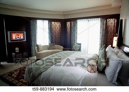 Picture - Interior The Palace Hotel, Dubai, United Arabian Emirates. Fotosearch