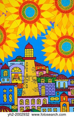 International Folk Art Market in Santa Fe, New Mexico. More than 190 artists and craftsmen from 60 countries from all over the globe. Naive paintings of the Orishas in Cuba. View Large Photo Image Stock Image - International Folk Art Market in Santa Fe, New Mexico. More than 190 artists and craftsmen from 60 countries from all over the globe. Naive paintings of the Orishas in Cuba.. Fotosearch