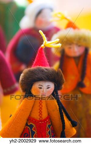 International Folk Art Market in Santa Fe, New Mexico. More than 190 artists and craftsmen from 60 countries from all over the globe. Erkebu Djumagulova's felt work dolls from Kyrgyzstan. View Large Photo Image Stock Photo - International Folk Art Market in Santa Fe, New Mexico. More than 190 artists and craftsmen from 60 countries from all over the globe. Erkebu Djumagulova's felt work dolls from Kyrgyzstan.. Fotosearch