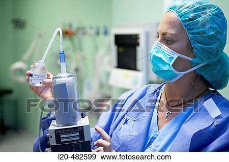 Stock Photo - Interventional and vascular radiology. Hospital Universitario Gran Canaria Doctor Negrin, Las Palmas de Gran Canaria. Canary Islands, Spain. Fotosearch
