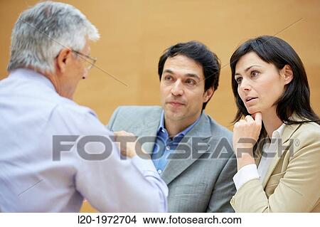Picture - Interview, Coaching, Selling, Business, Donostia, San Sebastian, Basque Country, Spain.. Fotosearch