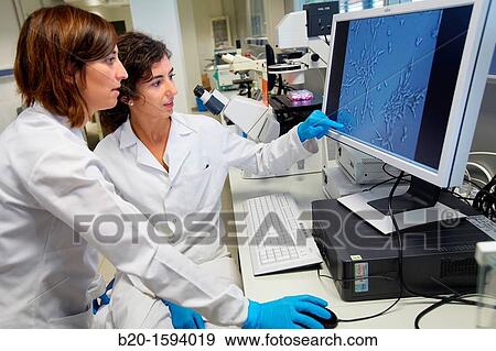 Inverted optical microscope View Large Photo Image Stock Photo - Inverted optical microscope. Fotosearch