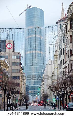 Iparraguirre street views from Eliptic Square Bilbao, Biscay Basque Country, Spain View Large Photo Image Stock Photo - Iparraguirre street views from Eliptic Square Bilbao, Biscay Basque Country, Spain. Fotosearch
