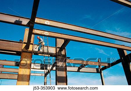 Ironworker. Bolt up crew. Sacramento. California. USA. View Large Photo Image Stock Image - Ironworker. Bolt up crew. Sacramento. California. USA.. Fotosearch