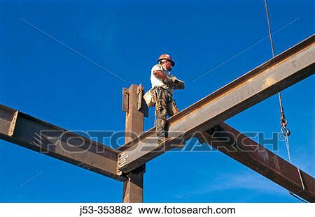 Ironworker, connector. Sacramento, California. USA View Large Photo Image Stock Image - Ironworker, connector. Sacramento, California. USA. Fotosearch
