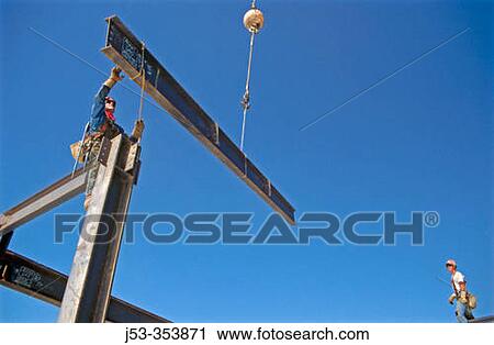 Stock Image - Ironworker. Sacramento, California. USA. Fotosearch