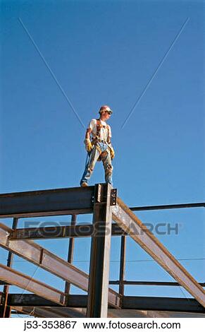 Ironworker. Sacramento, California. USA View Large Photo Image Stock Photo - Ironworker. Sacramento, California. USA. Fotosearch