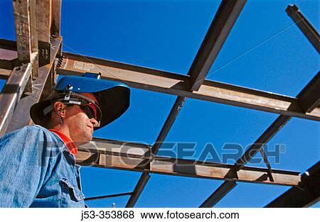 Ironworker (welder). Sacramento, California. USA View Large Photo Image Stock Photo - Ironworker (welder). Sacramento, California. USA. Fotosearch