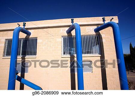 Stock Photo - Irrigation pump in Sellent, Valencia, Spain. Fotosearch