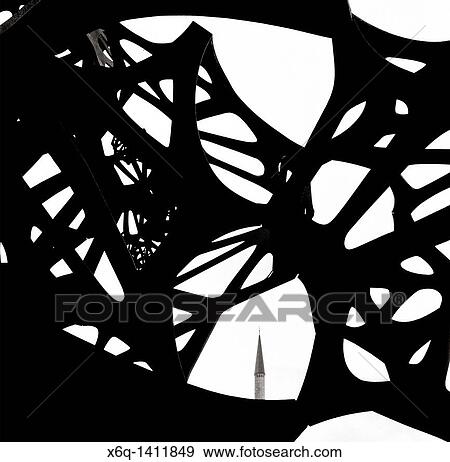 Islamic minaret contrasts with modern art in Istanbul, Turkey Image by Shaun Higson View Large Photo Image Stock Photo - Islamic minaret contrasts with modern art in Istanbul, Turkey Image by Shaun Higson. Fotosearch