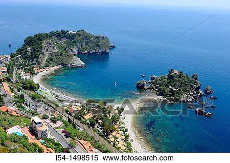 Isola Bella Coastline Taormina Sicily Mediterranean Sea Island View Large Photo Image Stock Photography - Isola Bella Coastline Taormina Sicily Mediterranean Sea Island. Fotosearch