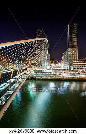 Isozaki towers at Bilbao Riverside, Biscay, Basque Country, Spain. View Large Photo Image Stock Photo - Isozaki towers at Bilbao Riverside, Biscay, Basque Country, Spain.. Fotosearch