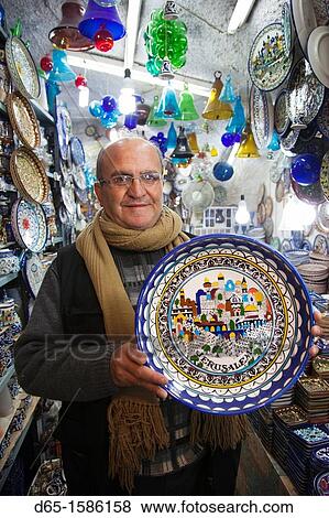 Israel, Jerusalem, Old City, souvenir shop owner, R, MR-ISL-11-002 View Large Photo Image Stock Photo - Israel, Jerusalem, Old City, souvenir shop owner, R, MR-ISL-11-002. Fotosearch
