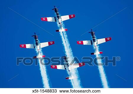 Israeli Air force Flight Academy Beechcraft T-6A Texan II aerobatics team View Large Photo Image Stock Image - Israeli Air force Flight Academy Beechcraft T-6A Texan II aerobatics team. Fotosearch