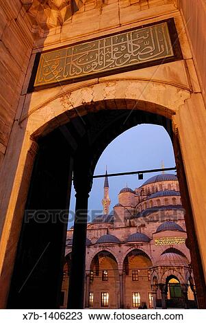 Istanbul Turkey Blue Mosque, Sultanahmet View Large Photo Image Stock Image - Istanbul Turkey Blue Mosque, Sultanahmet. Fotosearch