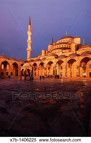 Istanbul Turkey Blue Mosque, Sultanahmet View Large Photo Image Stock Photography - Istanbul Turkey Blue Mosque, Sultanahmet. Fotosearch