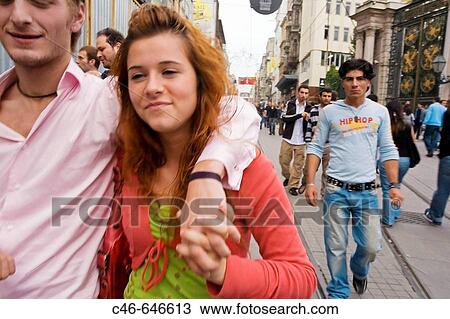 Istiklal Caddesi (? Independence Street? ), Istanbul's main shopping street in Beyoglu quarter. Istanbul, Turkey View Large Photo Image Stock Image - Istiklal Caddesi (? Independence Street? ), Istanbul's main shopping street in Beyoglu quarter. Istanbul, Turkey. Fotosearch